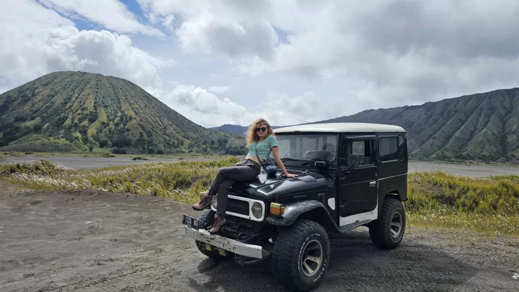 Indonezja Bromo jeep